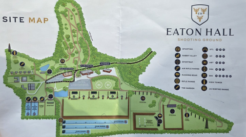 Eaton Hall Shooting Ground Map